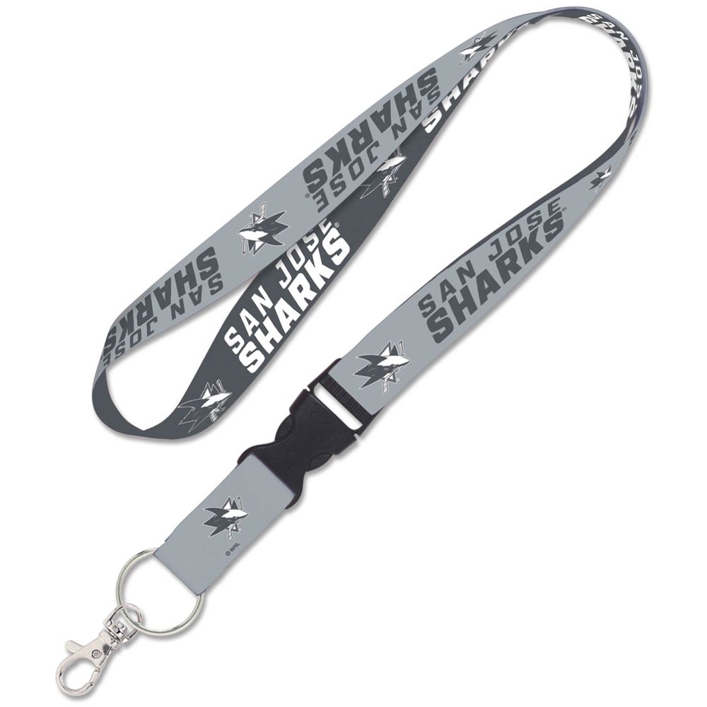 WinCraft San Jose Sharks Charcoal - Lanyard