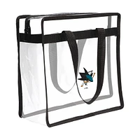 WinCraft San Jose Sharks Clear Tote Bag