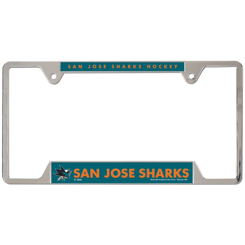 WinCraft San Jose Sharks - License Plate Frame