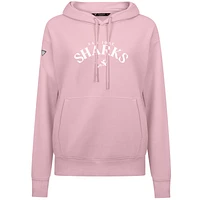 Women's Levelwear  Light Pink San Jose Sharks Mother's Day Adorn Pullover Hoodie
