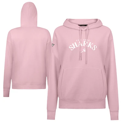 Women's Levelwear  Light Pink San Jose Sharks Mother's Day Adorn Pullover Hoodie