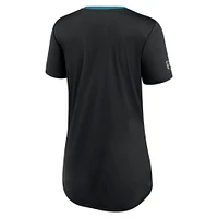 Women's Black San Jose Sharks Authentic Pro Locker Room T-Shirt