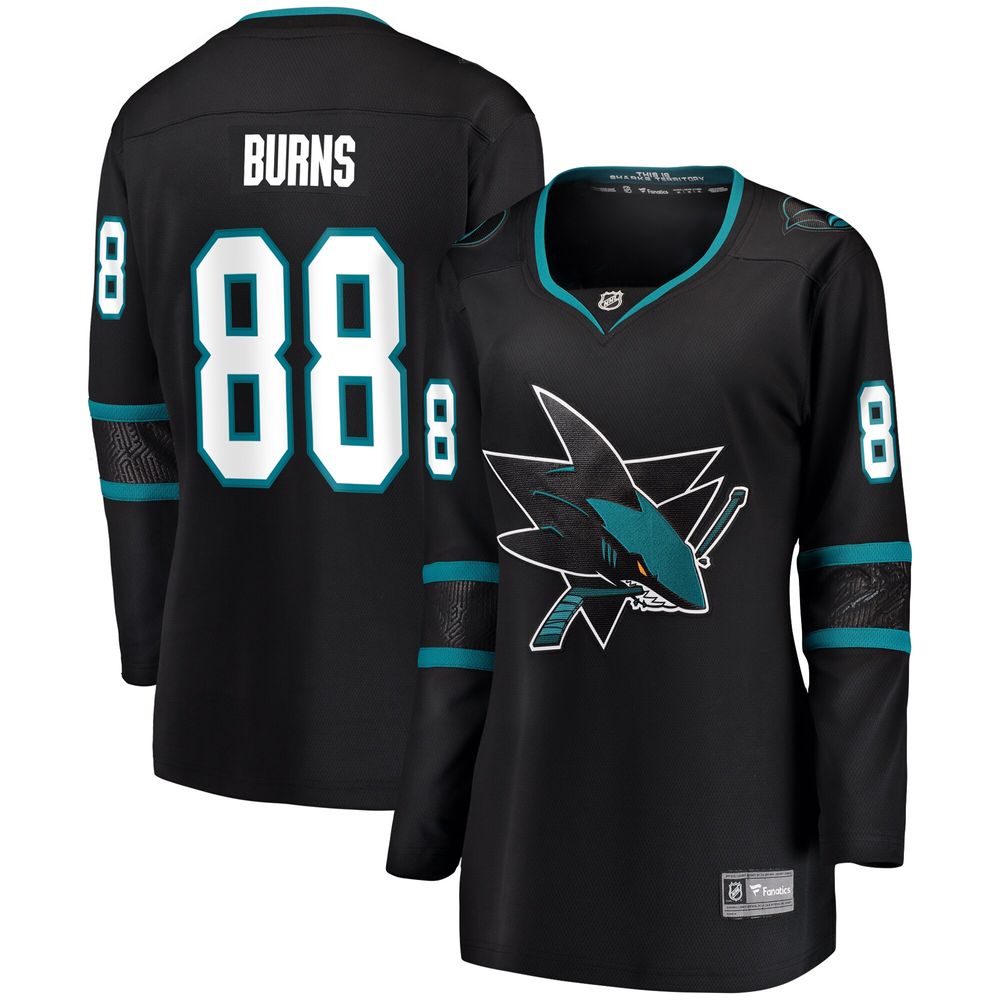 Lids Brent Burns San Jose Sharks Fanatics Branded Name & Number T