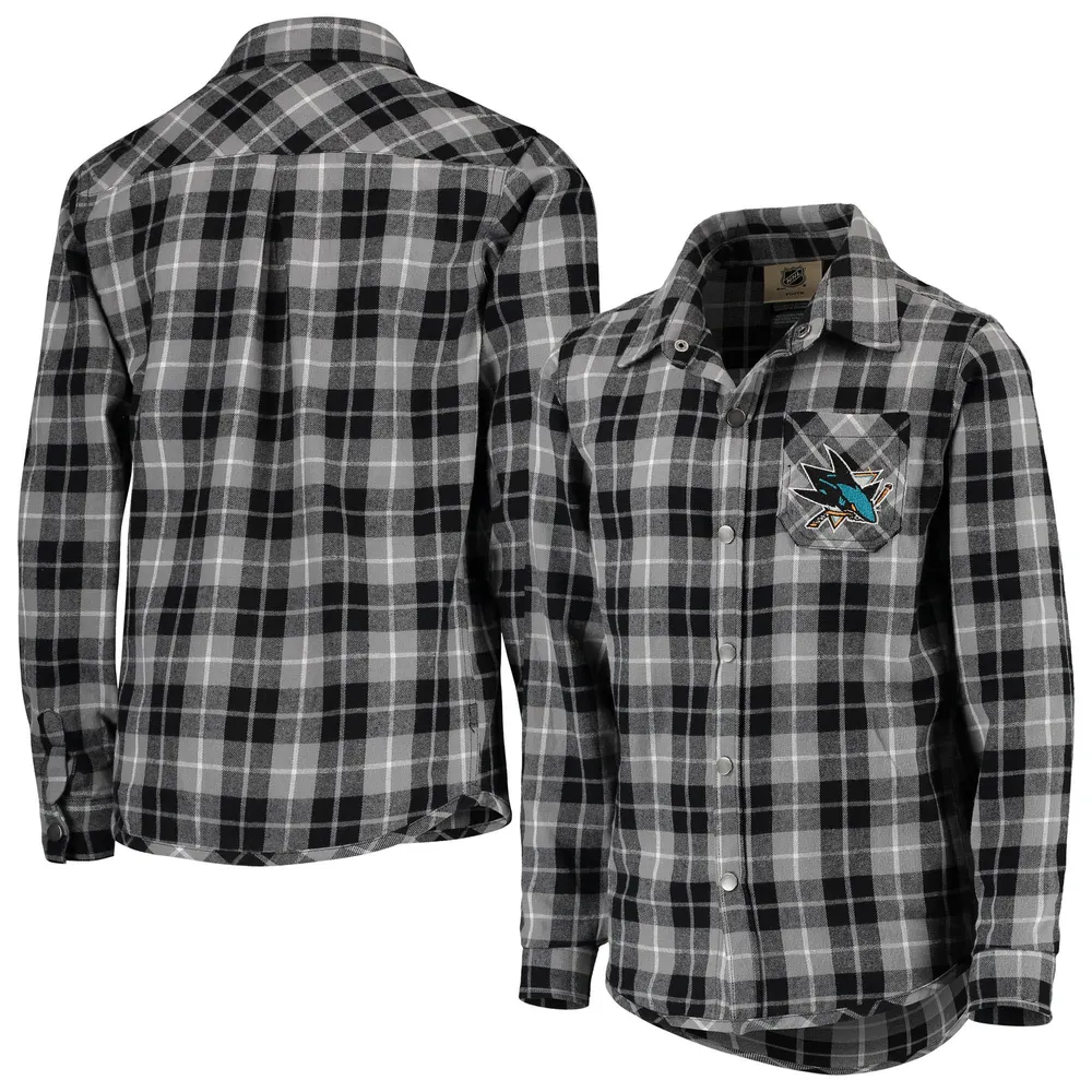 Youth San Francisco Giants Reyn Spooner Black Scenic Button-Up Shirt