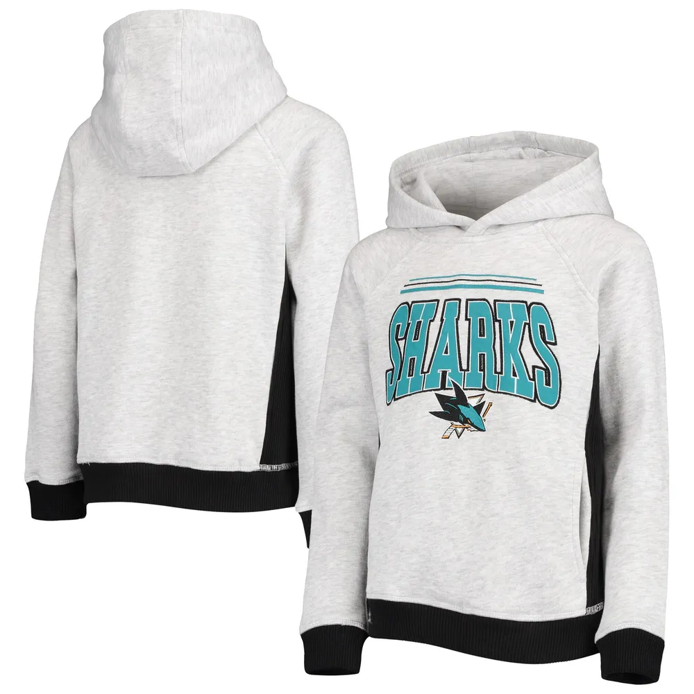 San Jose Sharks Fanatics Branded Primary Team Logo Pullover Hoodie