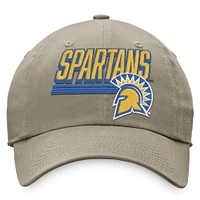 Men's Top of the World Khaki San Jose State Spartans Slice Adjustable Hat