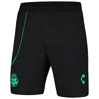 Short Charly noir Santos Laguna avec poche pour homme