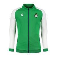 Veste zippée Charly Green Santos Laguna 2024/25 pour homme