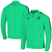 Veste raglan entièrement zippée Charly Green Santos Laguna Light pour hommes