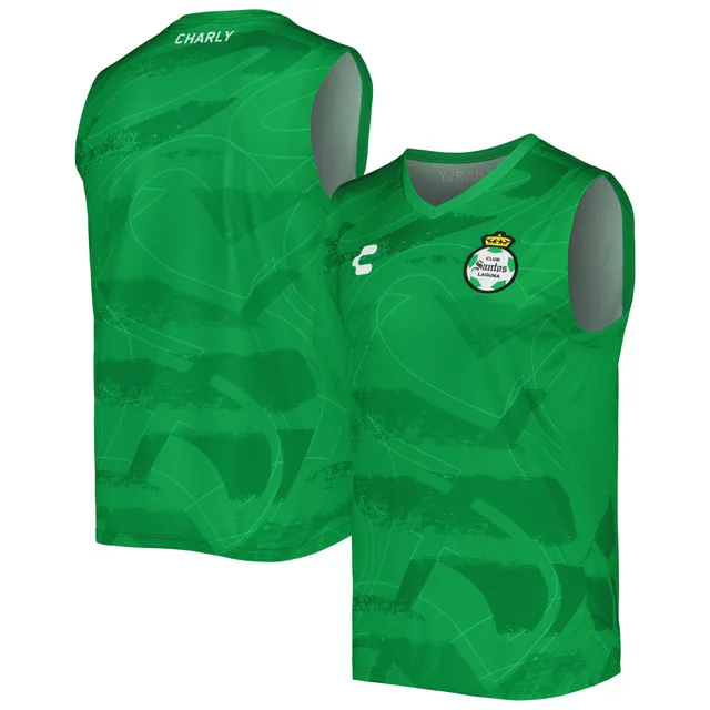 Men's Charly Green Santos Laguna 2023/24 Training Shorts