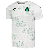 T-shirt d'entraînement Charly White Santos Laguna DRY FACTOR 2023/24 pour homme
