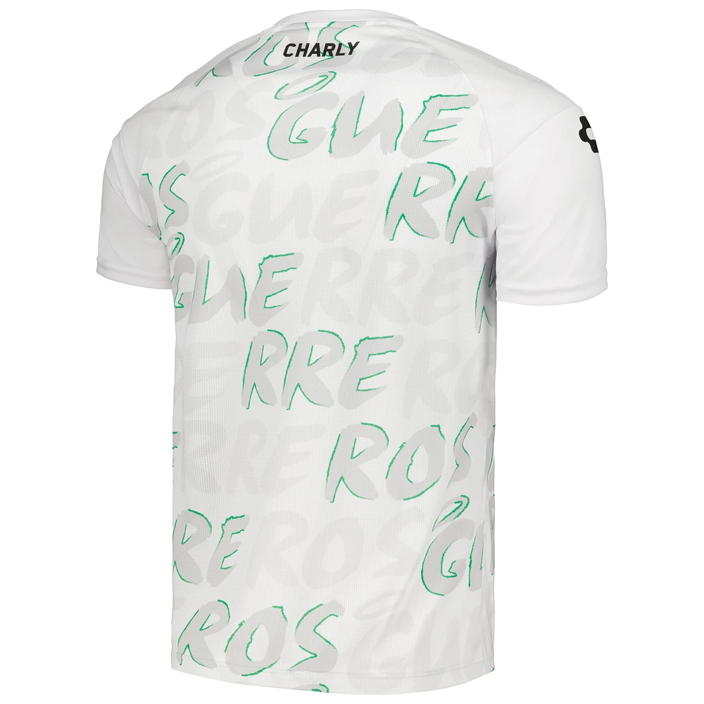 T-shirt d'entraînement Charly White Santos Laguna DRY FACTOR 2023/24 pour homme