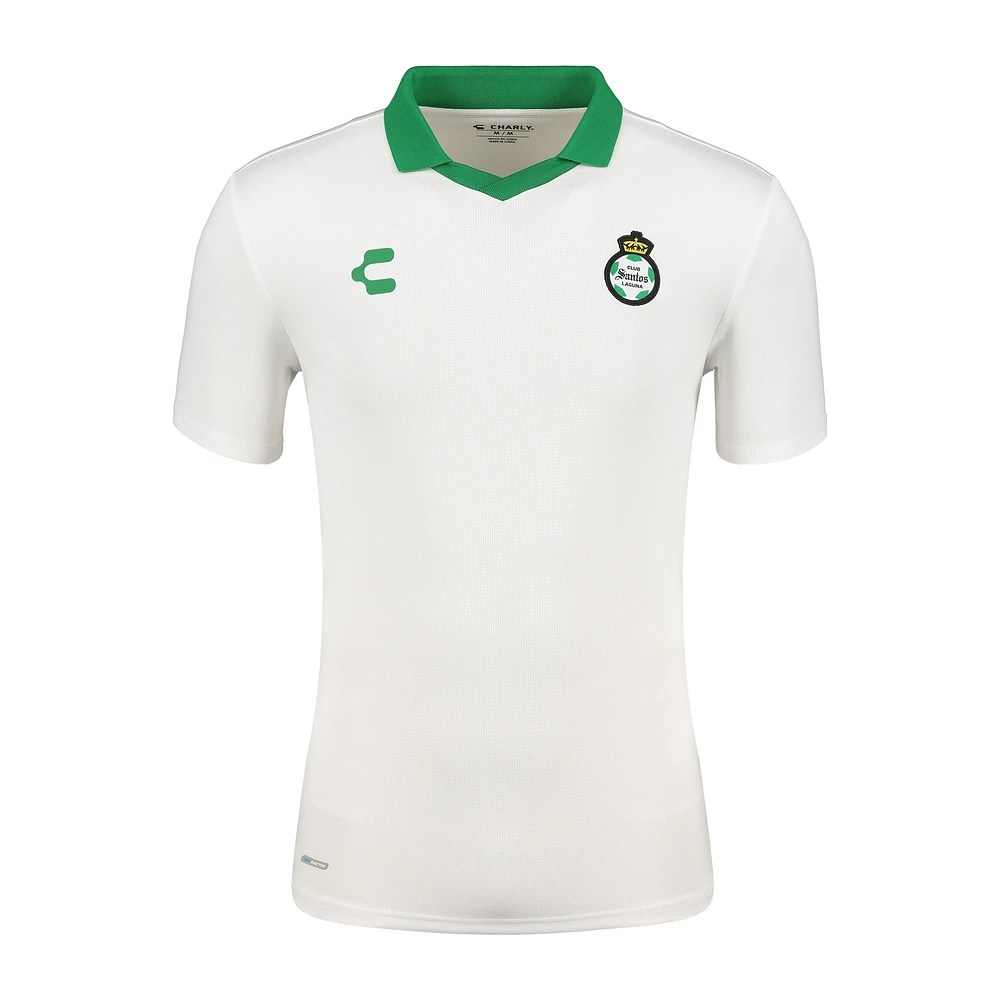 Men's Charly  White Santos Laguna DryFactor Polo