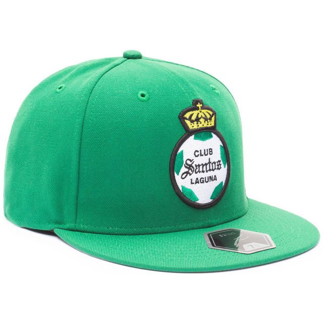 Casquette ajustée Fi Collection Santos Laguna Dawn verte pour hommes