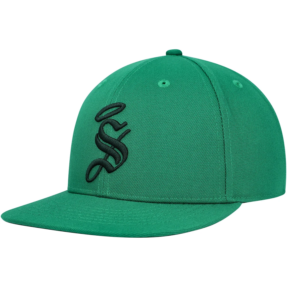 Casquette Snapback Homme Verte Santos Laguna Palette