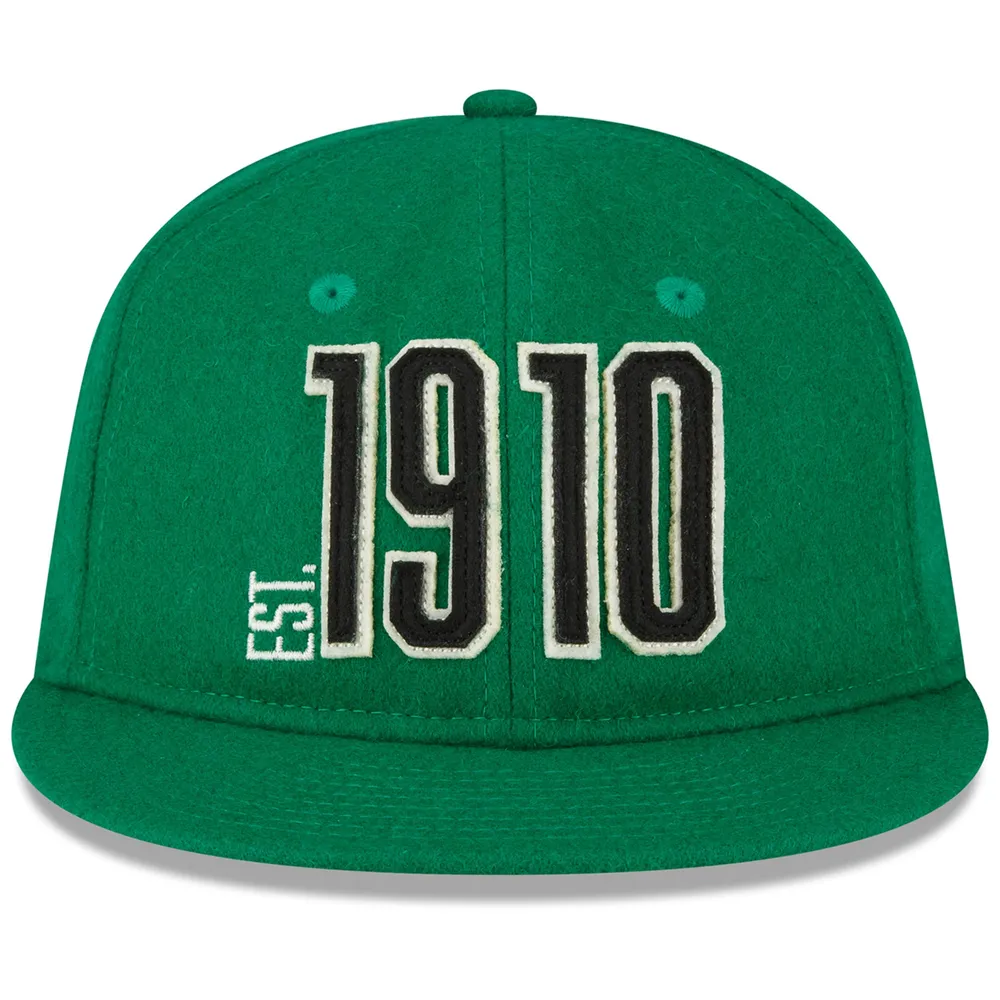 Casquette 9FIFTY Established Snapback pour homme New Era Green Saskatchewan Roughriders Turf Traditions