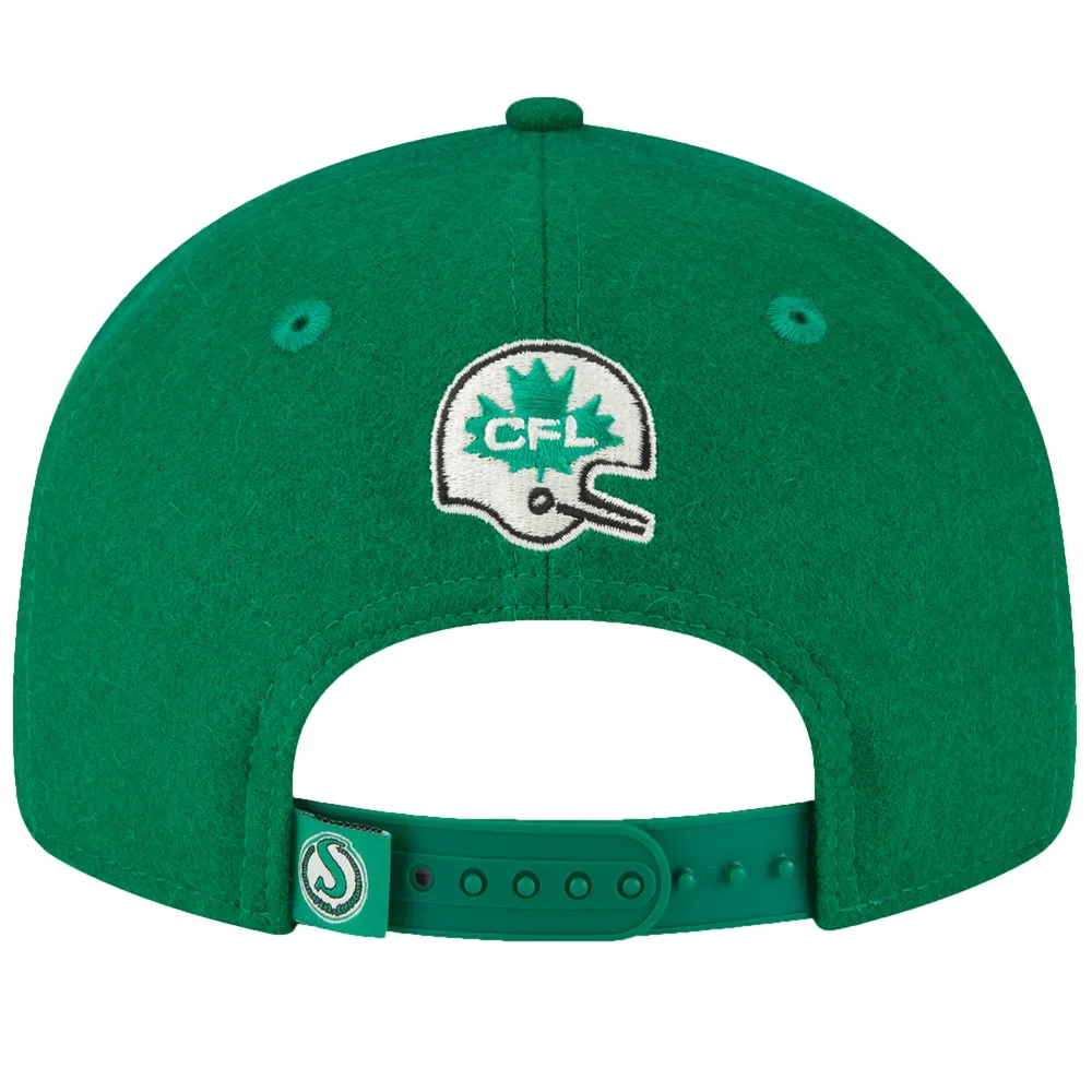 Men's New Era Green Saskatchewan Roughriders Turf Traditions