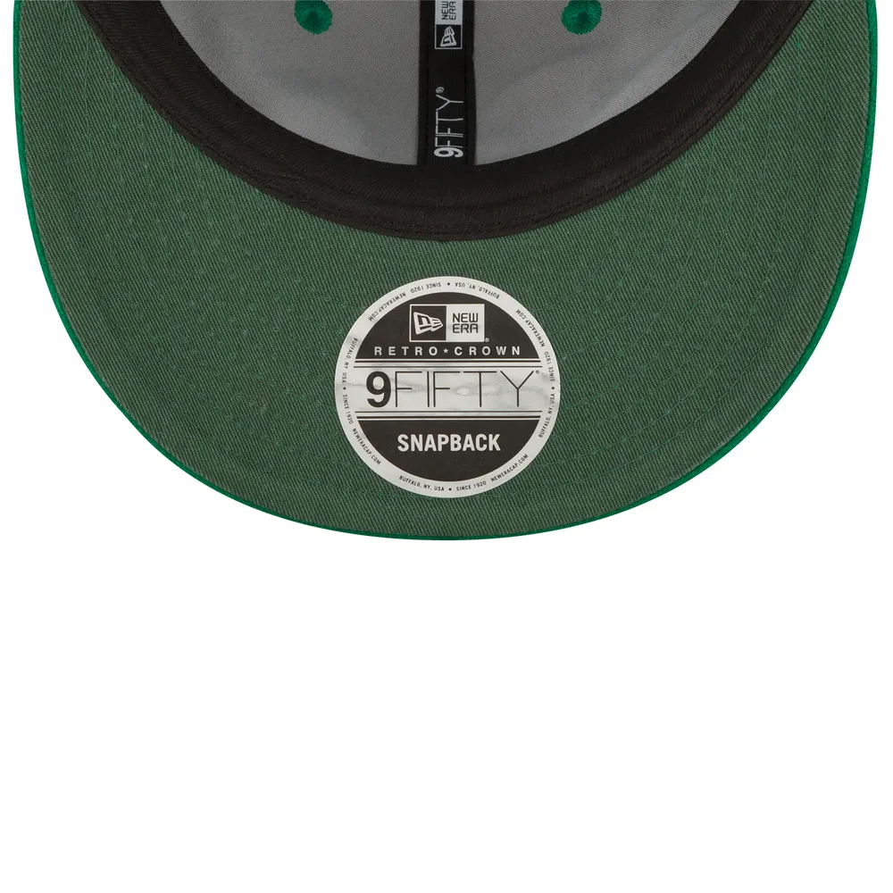 Casquette 9FIFTY Established Snapback pour homme New Era Green Saskatchewan Roughriders Turf Traditions