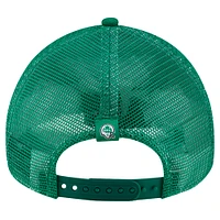 Men's New Era Green Saskatchewan Roughriders Turf Traditions 9FORTY Adjustable Hat