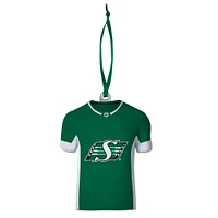 The Sports Vault Saskatchewan Roughriders Jersey Ornament