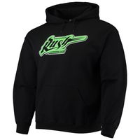 Men's Black Saskatchewan Rush Solid Pullover Hoodie