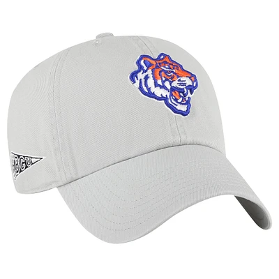 Casquette réglable de nettoyage latérale et arrière '47 grise des Savannah State Tigers pour hommes