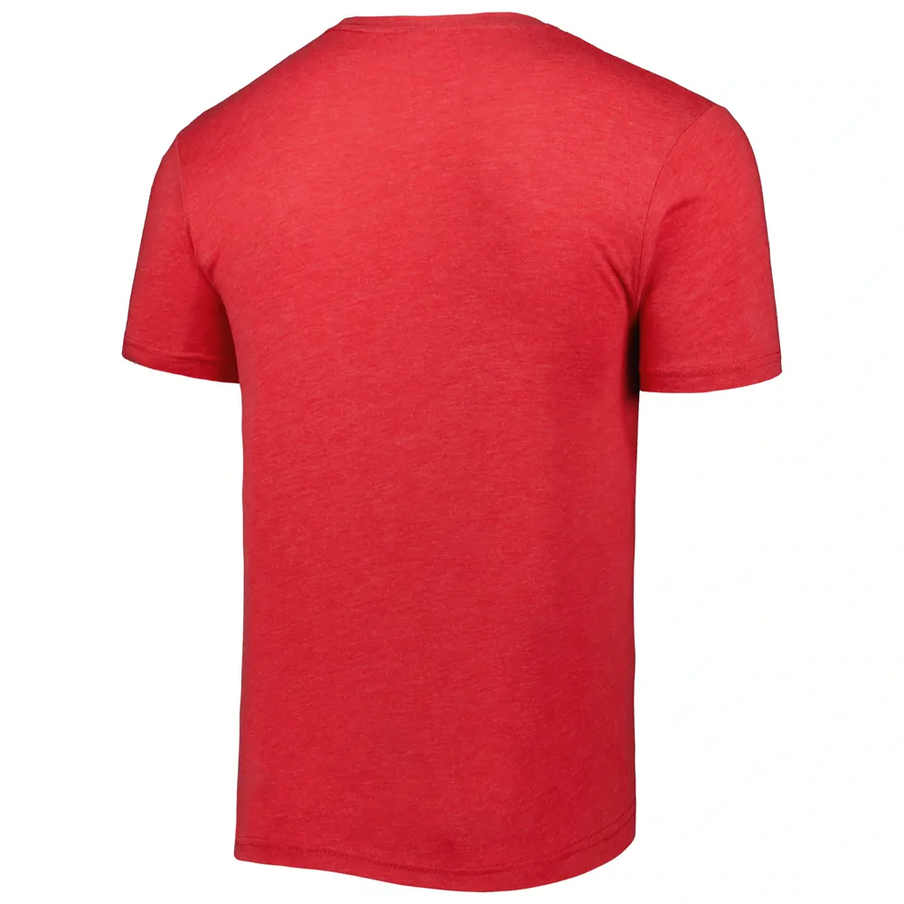 T-shirt à trois mélanges rouge Vejigantes de Scranton/Wilkes-Barre Copa la Diversion pour homme