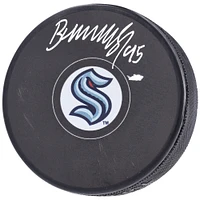 Andre Burakovsky Seattle Kraken Autographed Hockey Puck