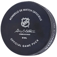 Andre Burakovsky Seattle Kraken Autographed Official Game Puck