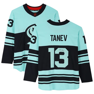 Maillot Fanatics Breakaway édition spéciale 2.0 autographié par Brandon Tanev du Seattle Kraken 2022-23