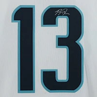 Maillot authentique Adidas blanc autographié par Brandon Tanev du Seattle Kraken