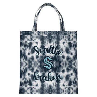 FOCO Seattle Kraken Script Mot-symbole Tote bag