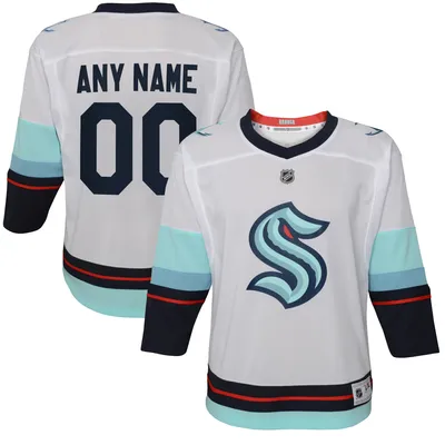 Seattle Kraken Infant Away Replica Custom Jersey - White