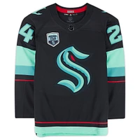 Jamie Oleksiak Deep Sea Blue Seattle Kraken Autographed adidas Authentic Jersey with Inaugural Season Jersey Patch