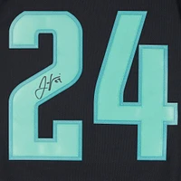 Jamie Oleksiak Deep Sea Blue Seattle Kraken Autographed adidas Authentic Jersey with Inaugural Season Jersey Patch