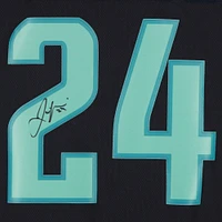 Jamie Oleksiak Deep Sea Blue Seattle Kraken Autographed Fanatics Breakaway Jersey with Inaugural Season Jersey Patch