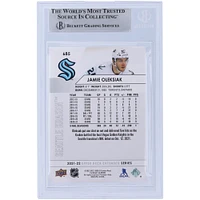 Jamie Oleksiak Seattle Kraken Autographed 2021-22 Upper Deck Extended Series #685 Beckett Fanatics Witnessed Authenticated Card