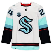 Jamie Oleksiak White Seattle Kraken Autographed adidas Authentic Jersey with Inaugural Season Jersey Patch