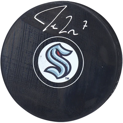 Rondelle de hockey autographiée par Jordan Eberle du Kraken de Seattle