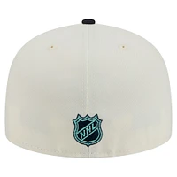 Casquette ajustée bicolore 59FIFTY Seattle Kraken Chrome pour homme de New Era