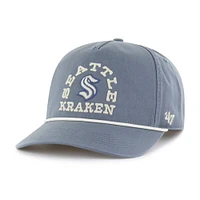 Men's '47 Blue Seattle Kraken Canyon Ranchero Hitch Adjustable Hat