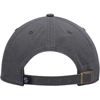 Casquette ajustable '47 Charcoal Seattle Kraken Clean Up pour hommes