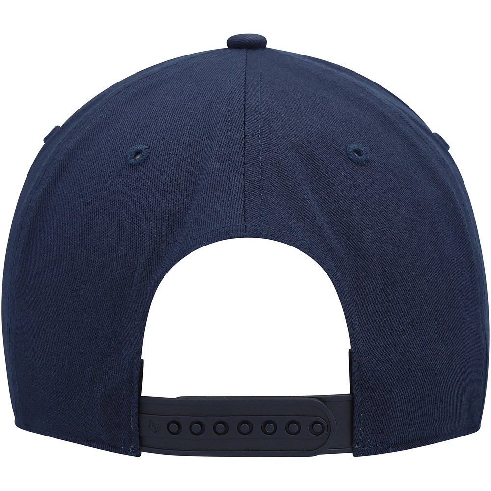 Casquette '47 Deep Sea Blue Seattle Kraken Primary Hitch Snapback pour homme