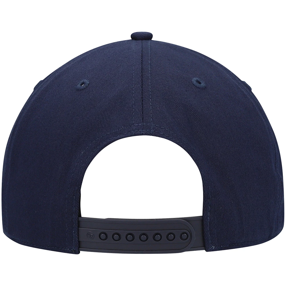 Casquette '47 Deep Sea Blue Seattle Kraken Reflex Hitch Snapback pour homme