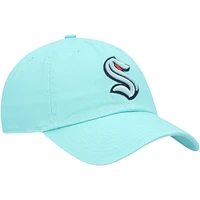 Men's '47 Light Blue Seattle Kraken Logo Clean Up Adjustable Hat