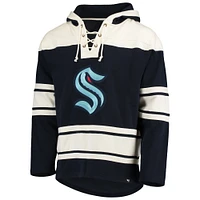 Men's '47 Navy Seattle Kraken Superior Lacer Pullover Hoodie