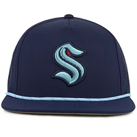 Men's American Needle  Deep Sea Blue Seattle Kraken Buxton Pro Tech Adjustable Hat