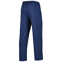 Ensemble de nuit pour hommes Concepts Sport Deep Sea bleu/gris Seattle Kraken Meter T-shirt à manches longues et pantalon