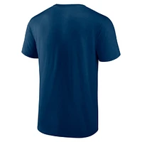 T-shirt authentique Pro Team Core Collection Prime pour homme bleu marine Seattle Kraken