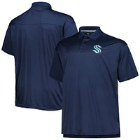 Men's Deep Sea Blue Seattle Kraken Big & Tall Team Color Polo